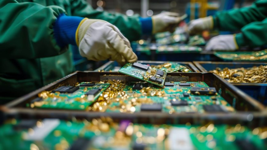 US recycles the most gold from e-waste, study shows